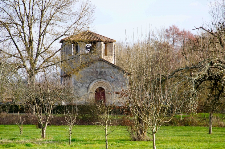 L'église Saint-Martin du XIIe siècle. - Saint-Martin-l'Astier