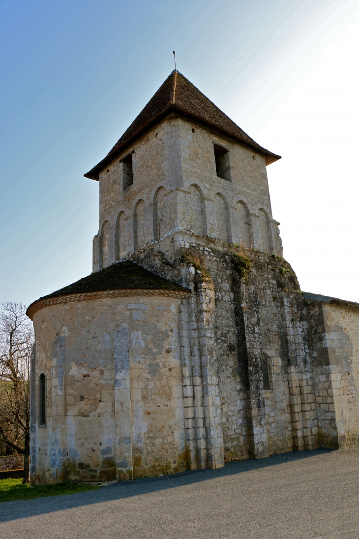 L'église romande du XIIe siècle. - Saint-Martin-le-Pin