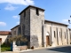 L'église Saint-Pancrace, reconstruite au XIXe siècle.