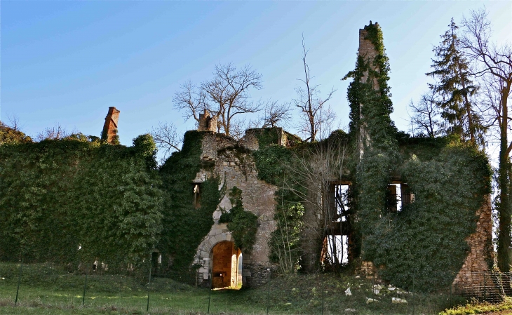 Les ruines duchâteau de Marqueyssac - Saint-Pantaly-d'Ans