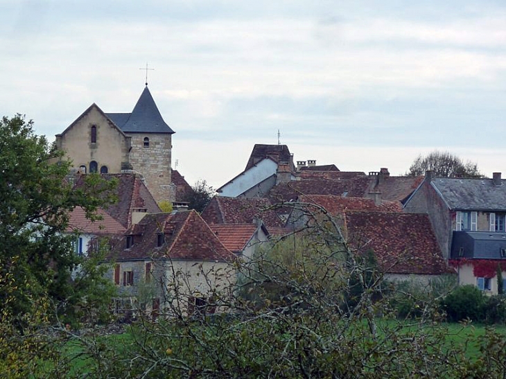 Vue sur le village - Saint-Raphaël