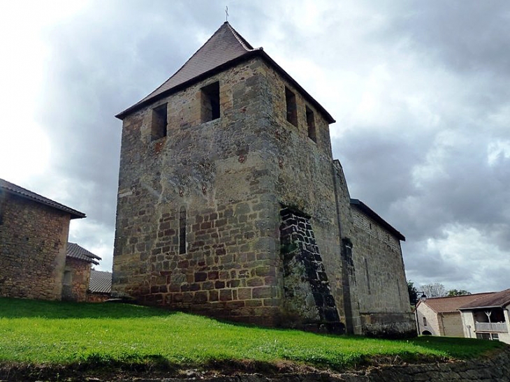 L'église de Saint Romain - Saint-Romain-et-Saint-Clément