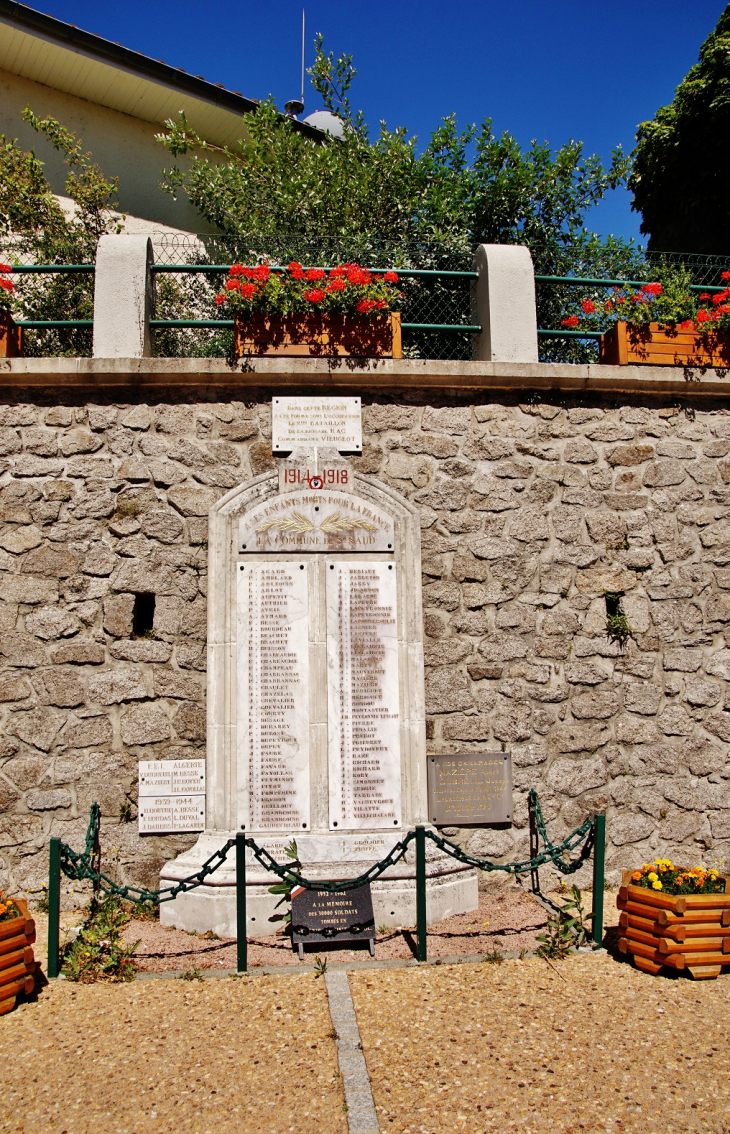 Monument-aux-Morts - Saint-Saud-Lacoussière