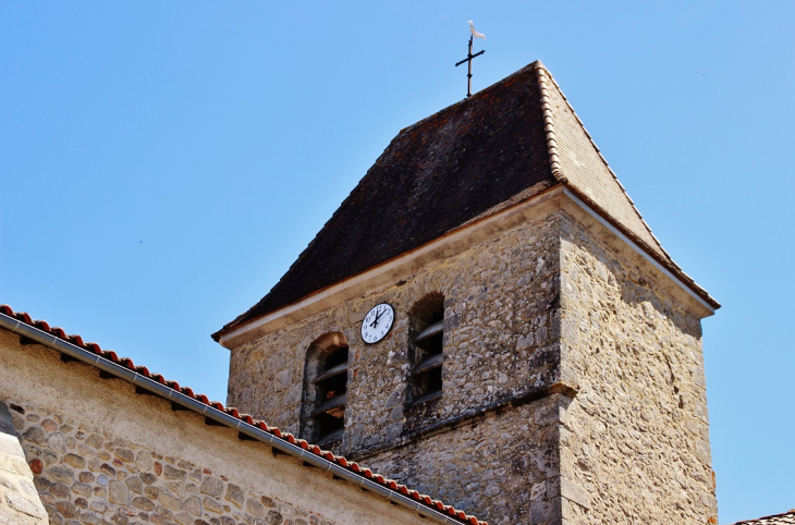 (église saint-Etienne - Saint-Saud-Lacoussière