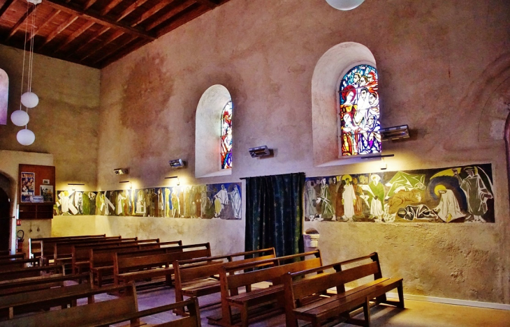 (église saint-Etienne - Saint-Saud-Lacoussière