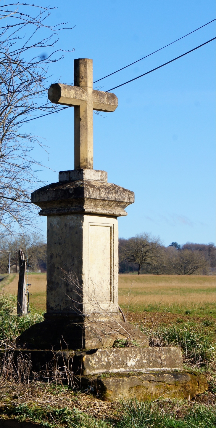 Une croix de chemin. - Saint-Sulpice-d'Excideuil