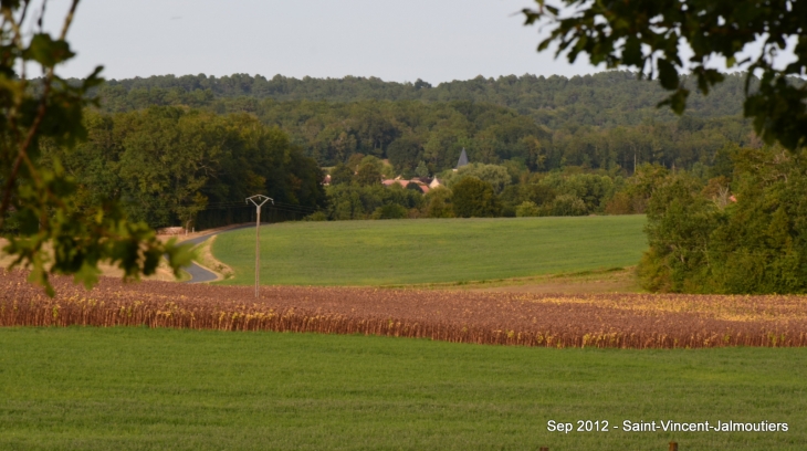 Promenade aux alentours du village - Saint-Vincent-Jalmoutiers