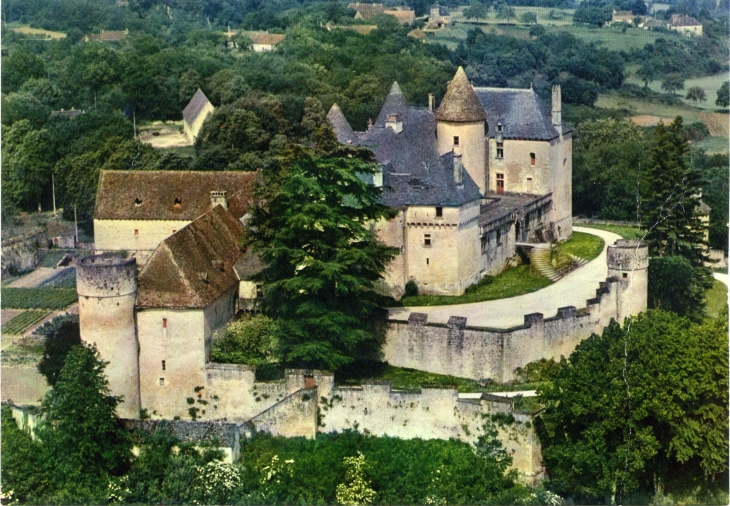 Le Château de Fénélon (carte postale de 1980) - Sainte-Mondane