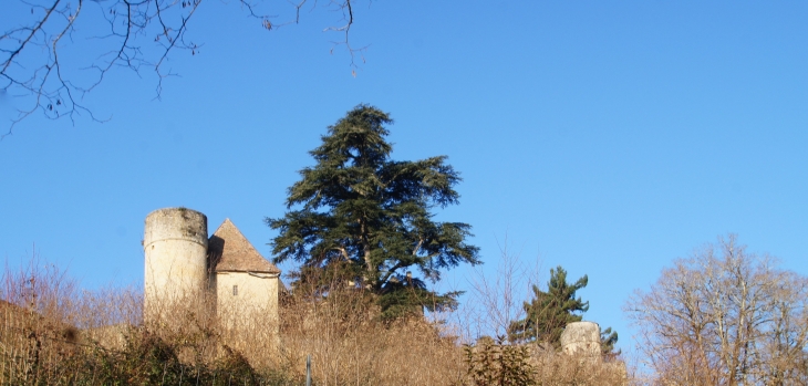 Le château de Fénelon. - Sainte-Mondane