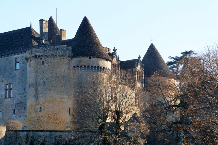 Le château de Fénelon. - Sainte-Mondane