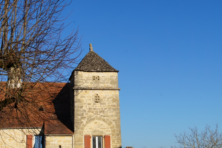 Pigeonnier aux alentours du château de Fénelon. - Sainte-Mondane