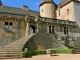 L'escalier du château de Fénelon