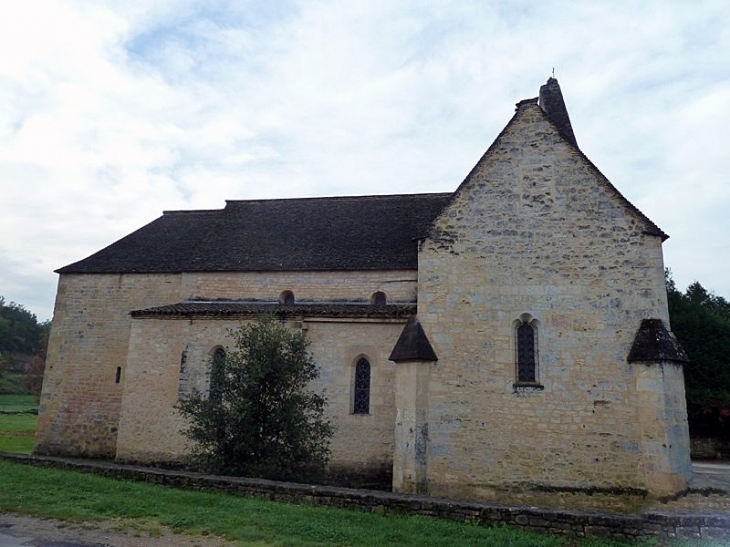 Derrière l'église - Sainte-Nathalène