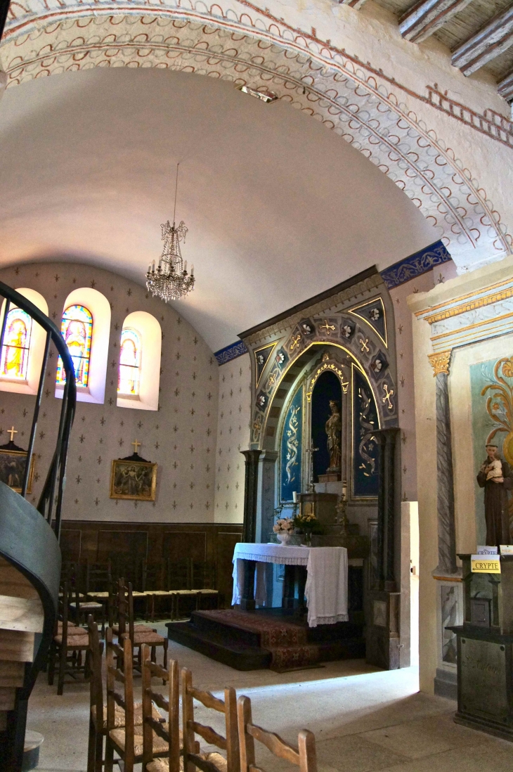 Chapelle du transept nord : église Saint ours. - Sainte-Orse