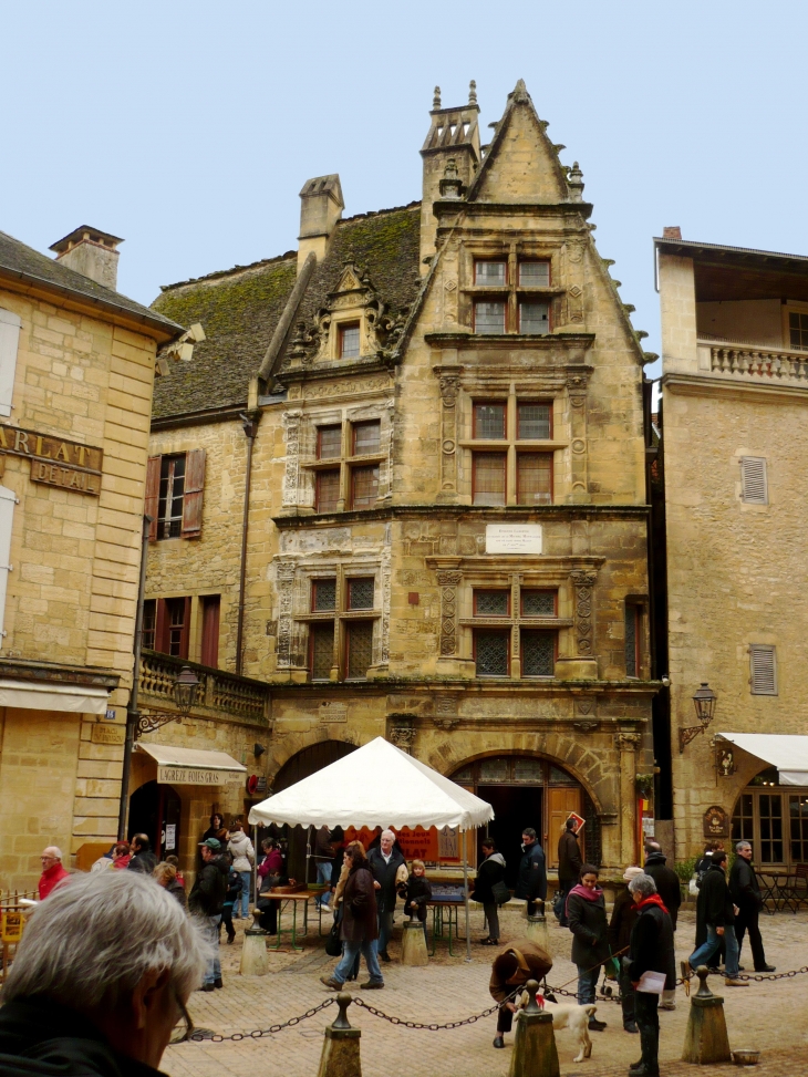 Maison de naissance d'Etienne de la Boétie, né le 1er novembre 1530. - Sarlat-la-Canéda