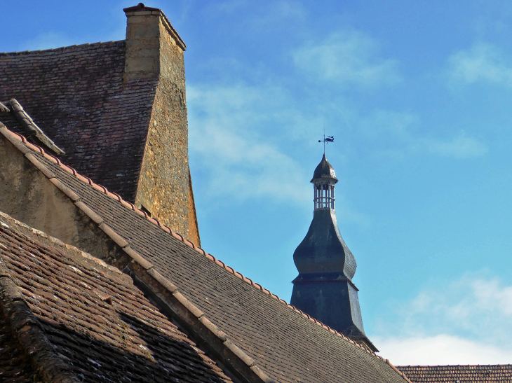 Le toit de la tour du Présidial siège de la justice royale - Sarlat-la-Canéda