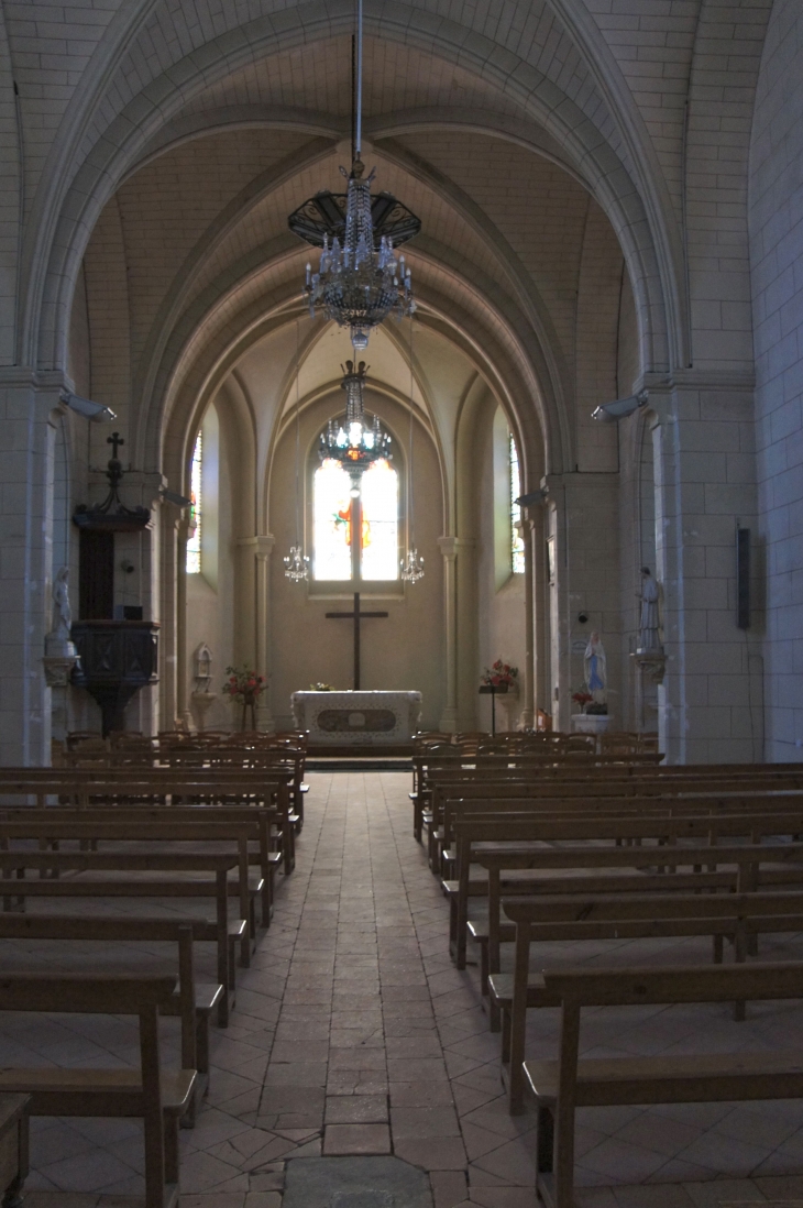 L'église Saint-Martin. - Saussignac