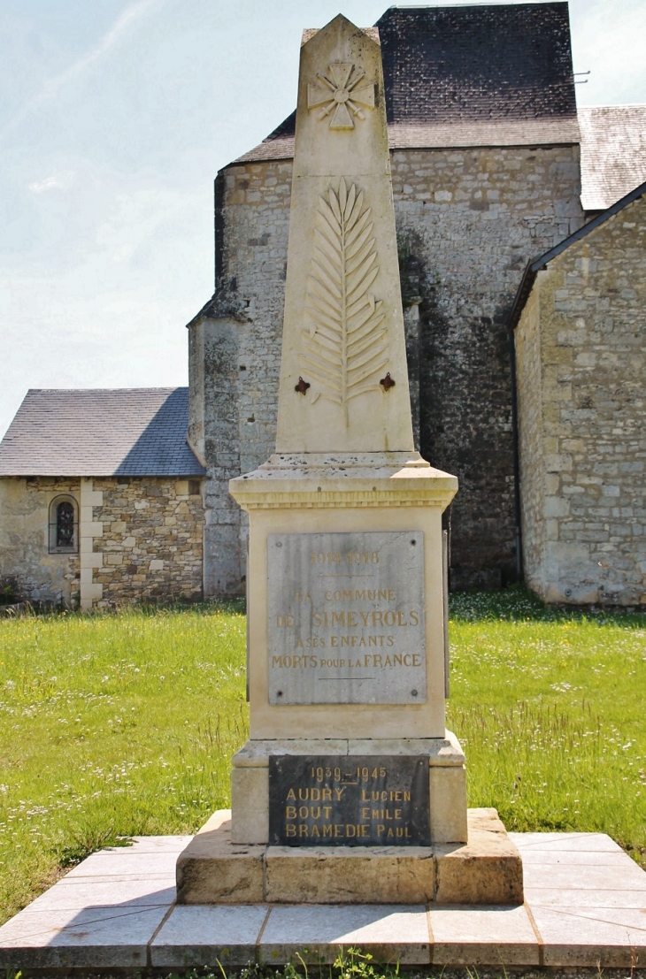 Monument-aux-Morts - Simeyrols