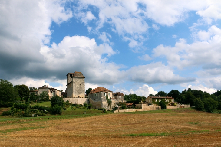 Vue sur le village - Siorac-de-Ribérac