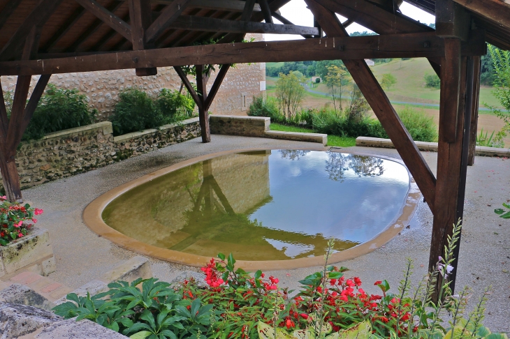 Dans le jardin Fontaines et Lavoir - Siorac-de-Ribérac