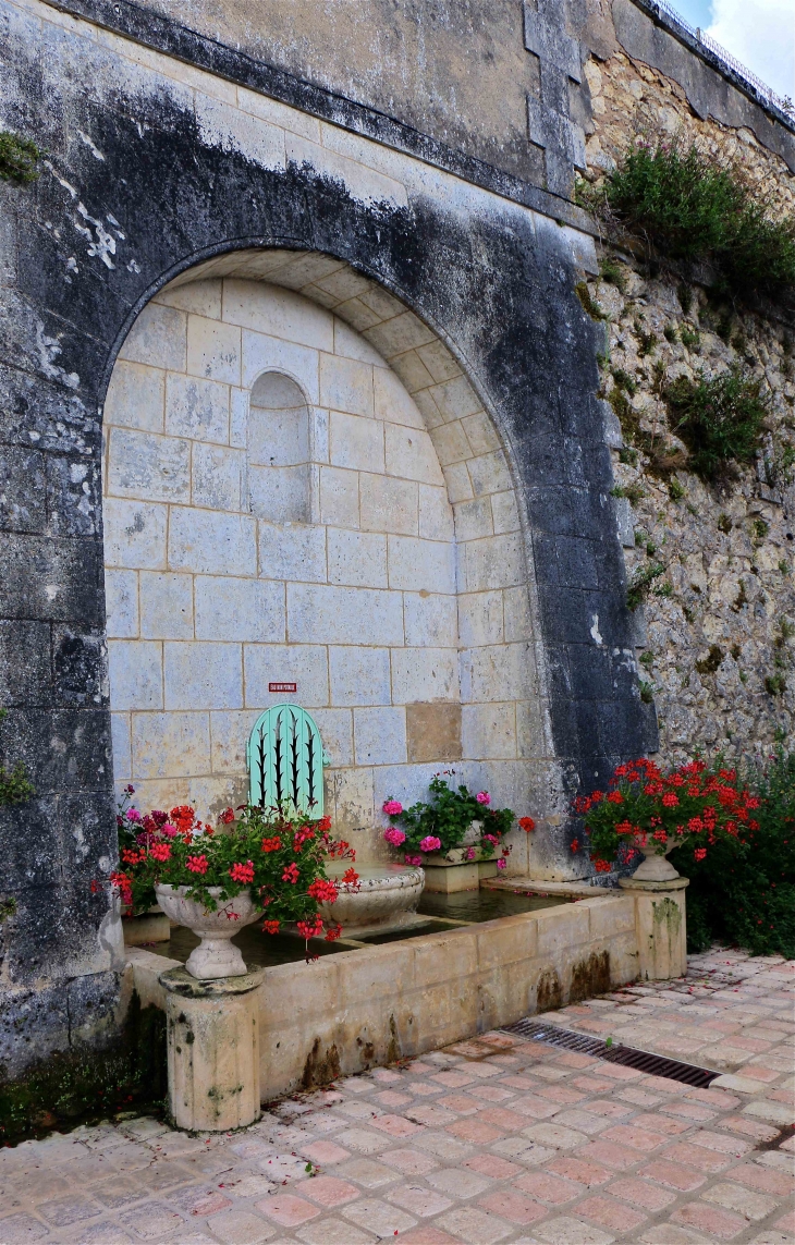 Dans le jardin Fontaines et Lavoir - Siorac-de-Ribérac