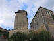 Façade occidentale de l'église depuis les jardins