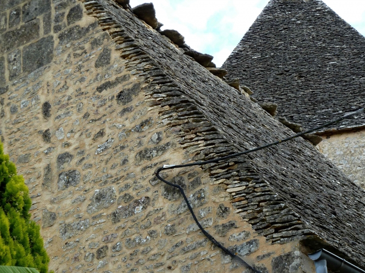 Toiture en lauze - Tamniès