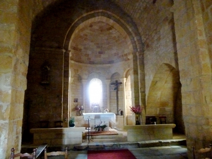 Intérieur de l'église - Tamniès