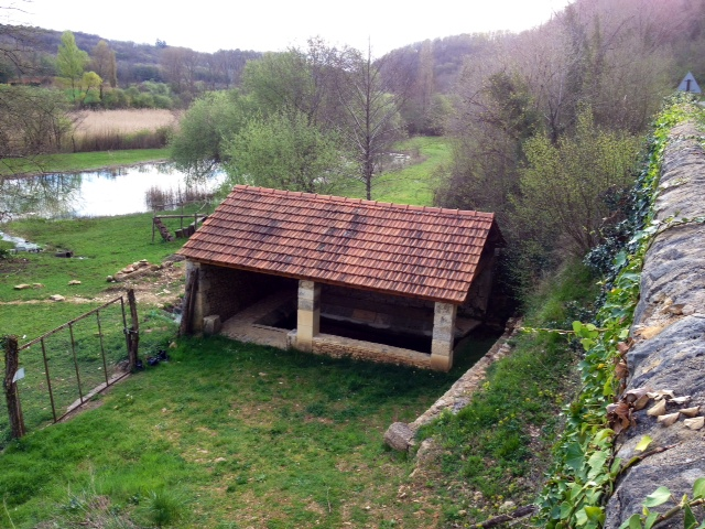 Le lavoir de Brunier. - Tamniès