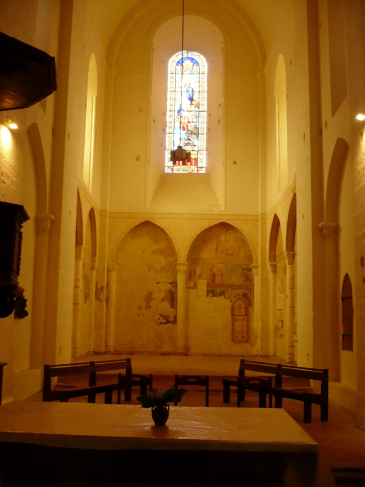 Intérieur de l'église - Trémolat