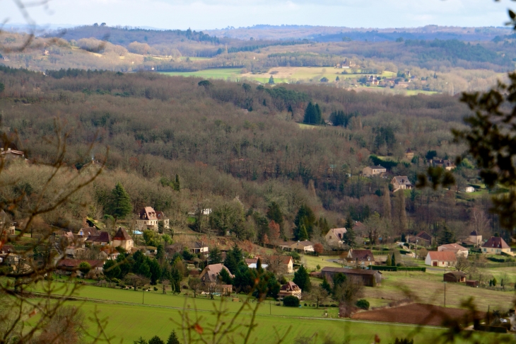 Vue du cingle. - Trémolat