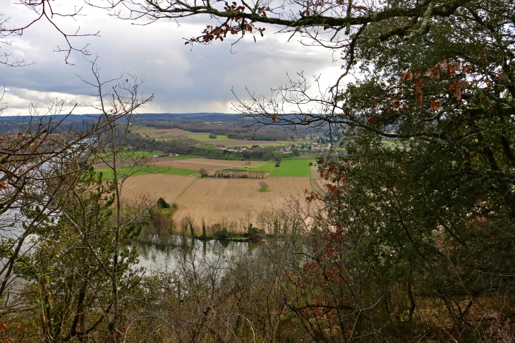 Vue du cingle. - Trémolat