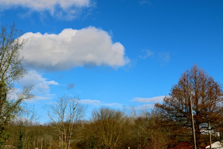 Un petit coin de ciel bleu ! - Trémolat