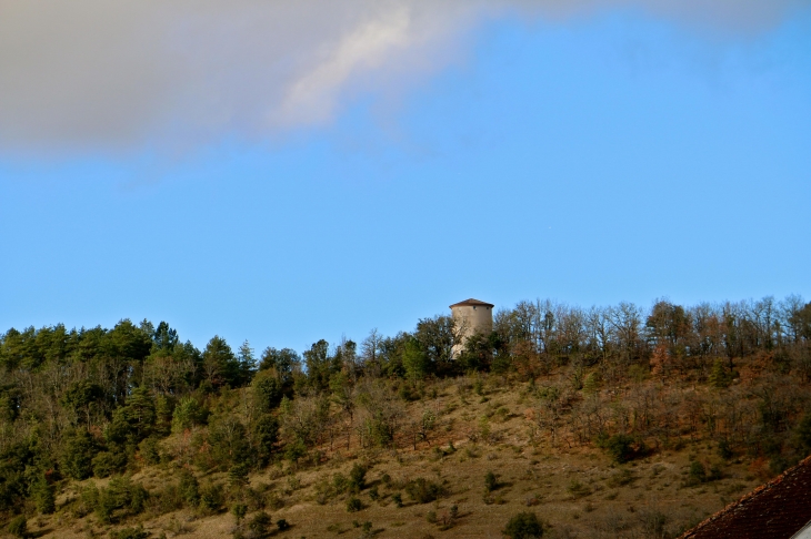 En haut du cingle. - Trémolat