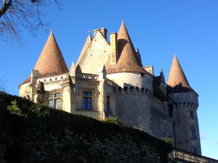 Le château de Marzac XV/XVIIème. - Tursac