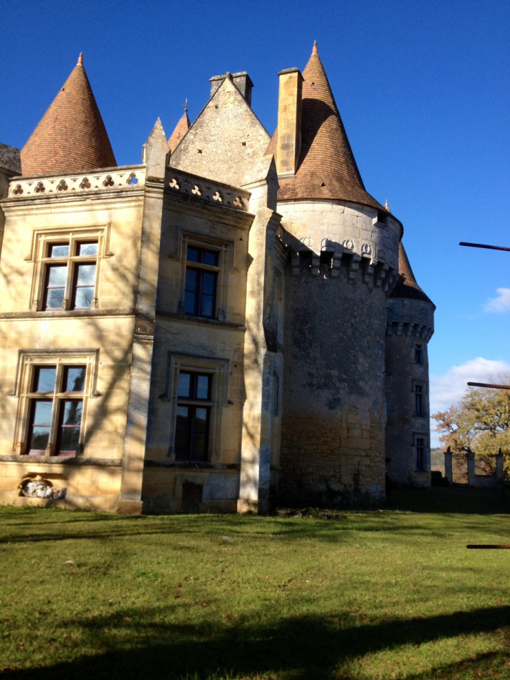 Le château de Marzac XV/XVIIème. - Tursac