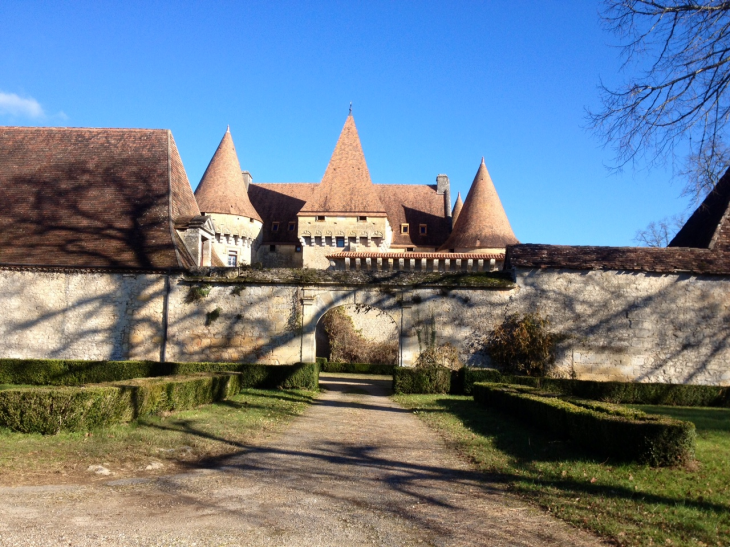 Le château de Marzac XV/XVIIème. - Tursac