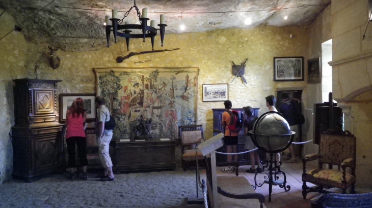 Intérieur de la maison forte de Reignac. - Tursac