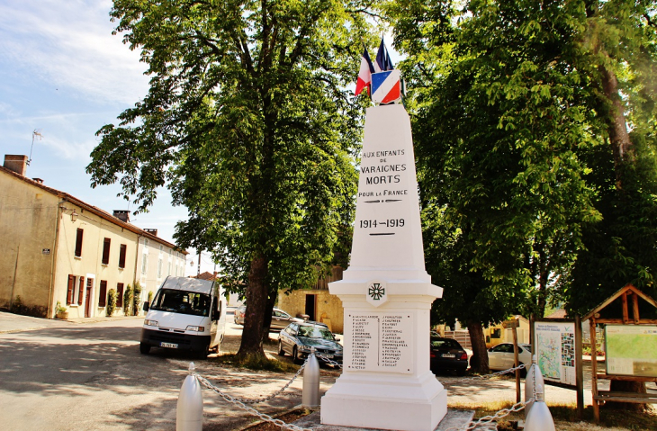 Monument-aux-Morts - Varaignes