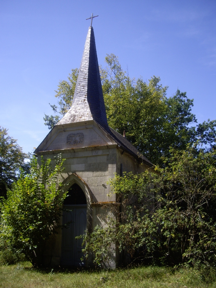 La chapelle du château de la Raye. - Vélines