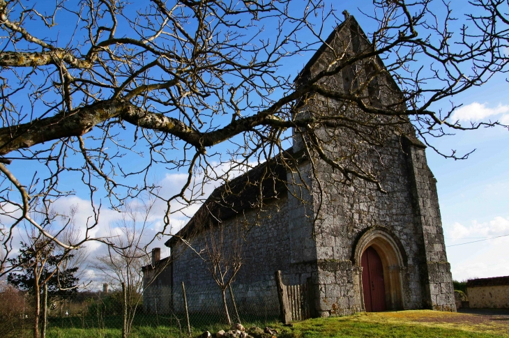 Eglise de fond roman. - Verdon