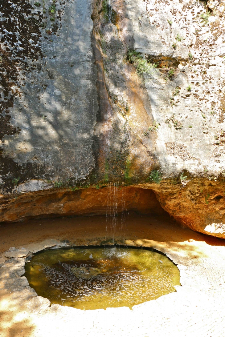 Cascade des jardins suspendus de Marqueyssac. - Vézac