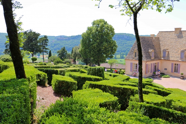 Les jardins suspendus de Marqueyssac. - Vézac