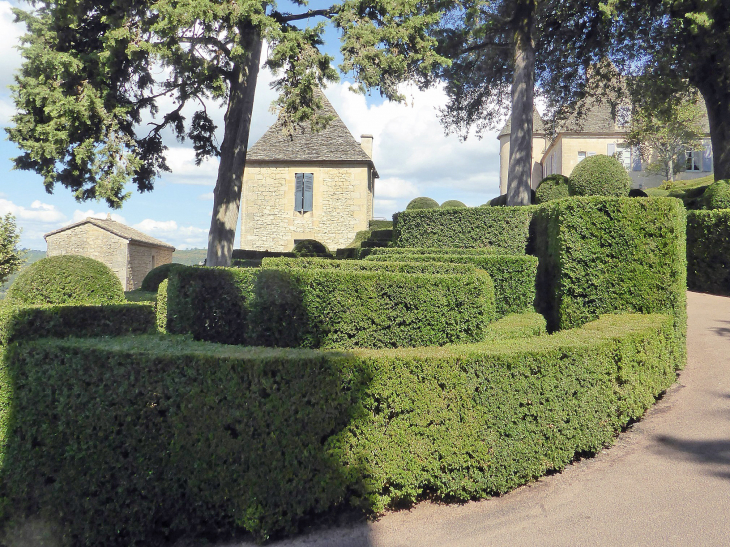 Arrivée au château de Marqueyssac - Vézac