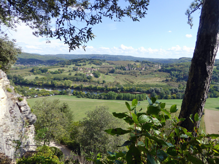 Belvédère de Marqueyssac : vue sur la Dordogne - Vézac