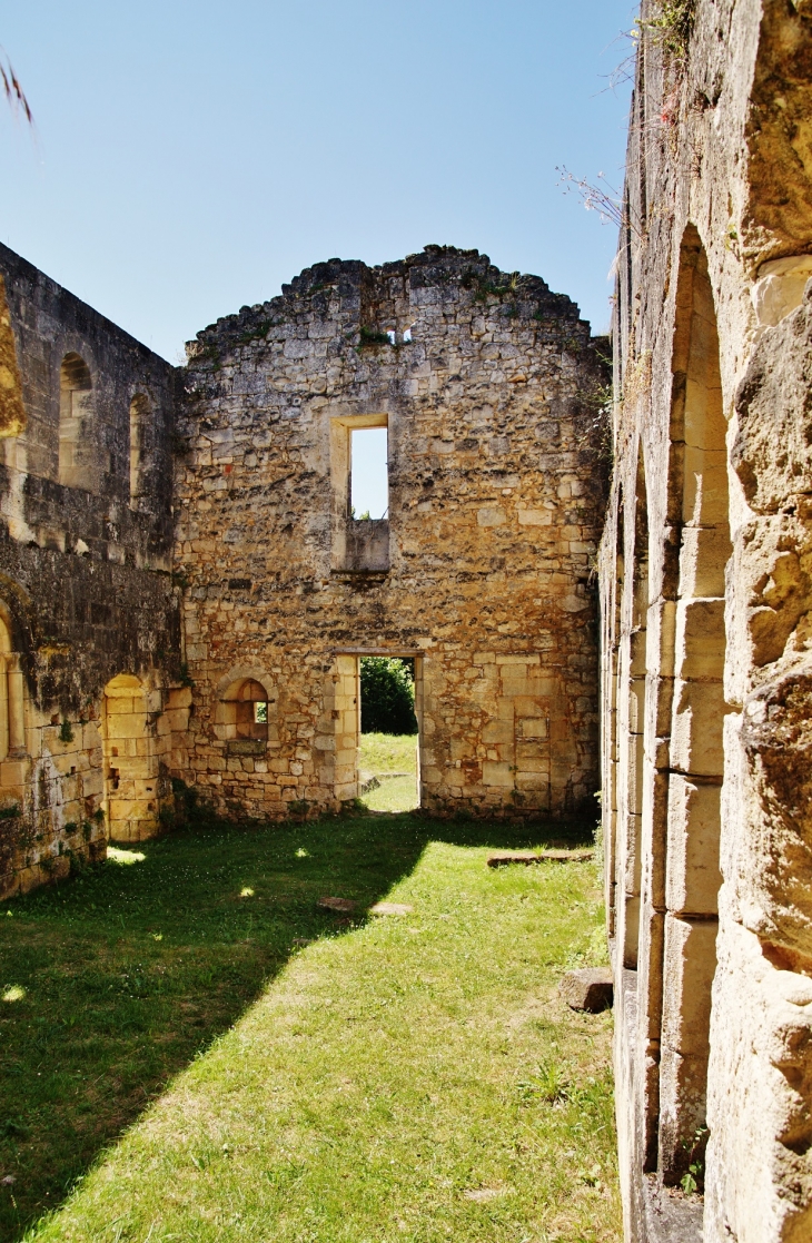 Ruines de l-Abbaye -de-Boschaud - Villars