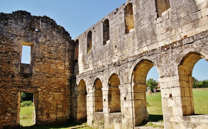 Ruines de l-Abbaye -de-Boschaud - Villars