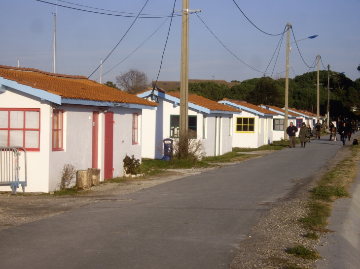 Les cabanes ostréicoles. - Andernos-les-Bains