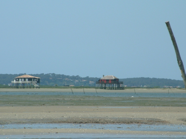 Arcachon - Cabanes tchanquees (classees Monuments Historiques 1946)