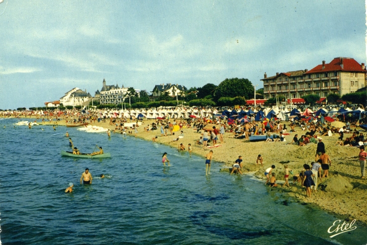 La Plage (carte postale de 1970) - Arcachon